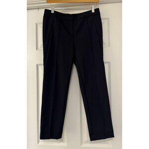 Escada Women's Blue Casual‎ Pleated Dress Pants size Small Business Casual